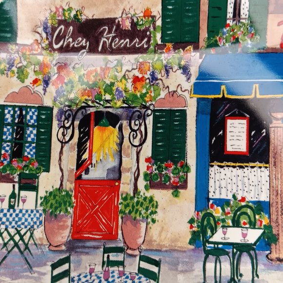 Vintage Anne Ormsby Santa Barbara Bistro Platter and Three Plates - Picture 6 of 13